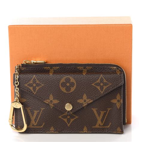 louis vuitton recto verso wallet|louis vuitton envelope card holder.